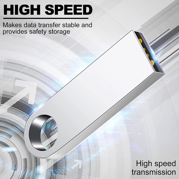 2 USB drives 🌟‼️NWOT‼️ Pendrive USB Drive 64GB Space Memory Stick Flash Drive - Picture 3 of 7